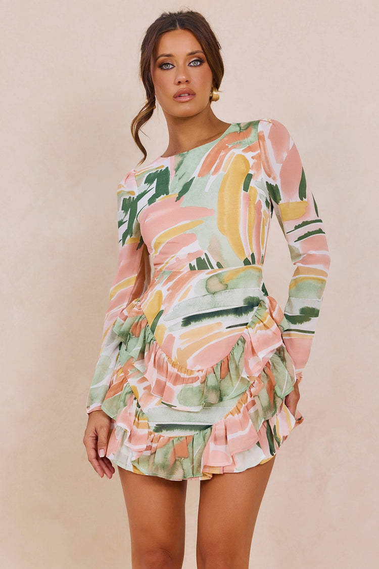 Picaso Dress - Green