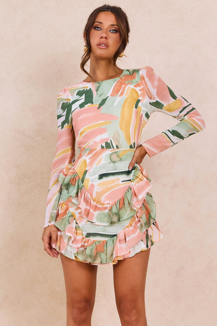 Picaso Dress - Green