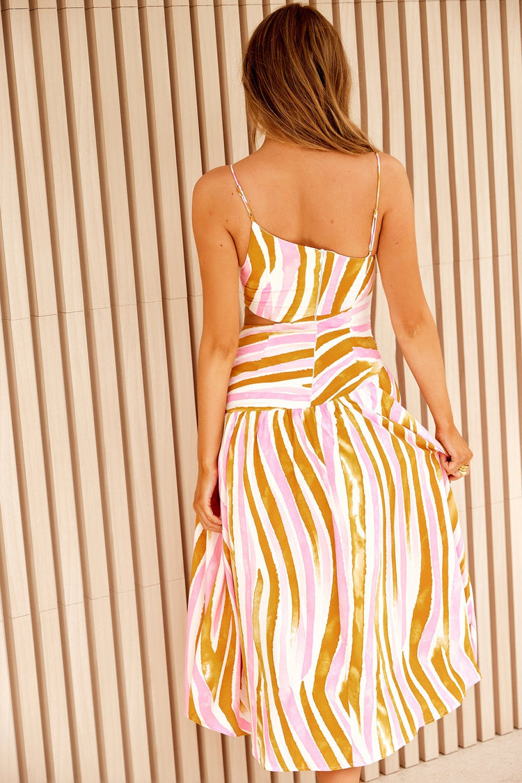Opening Act Maxi Dress - Pink DRESSES Sage and Paije