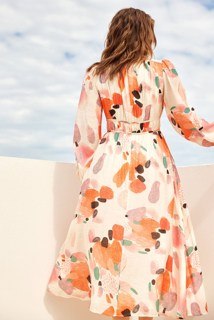 Most Wanted Midi Dress - Orange DRESSES Sage and Paije