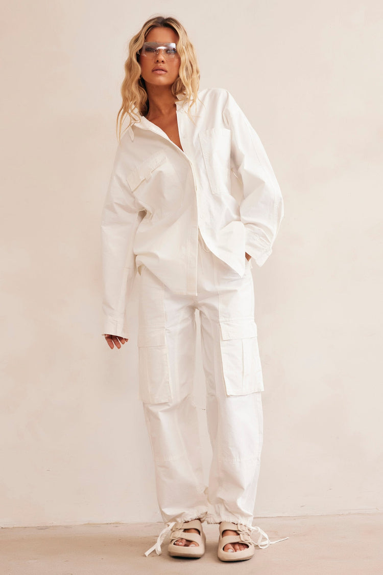 Dreamweaver Pants - White BOTTOMS Sage and Paije