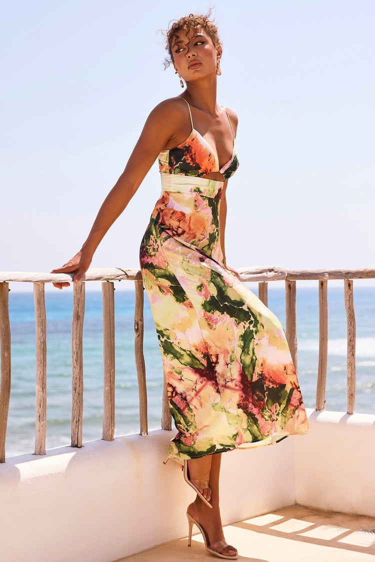 Ivy Midi Dress - Multi DRESSES Sage and Paije