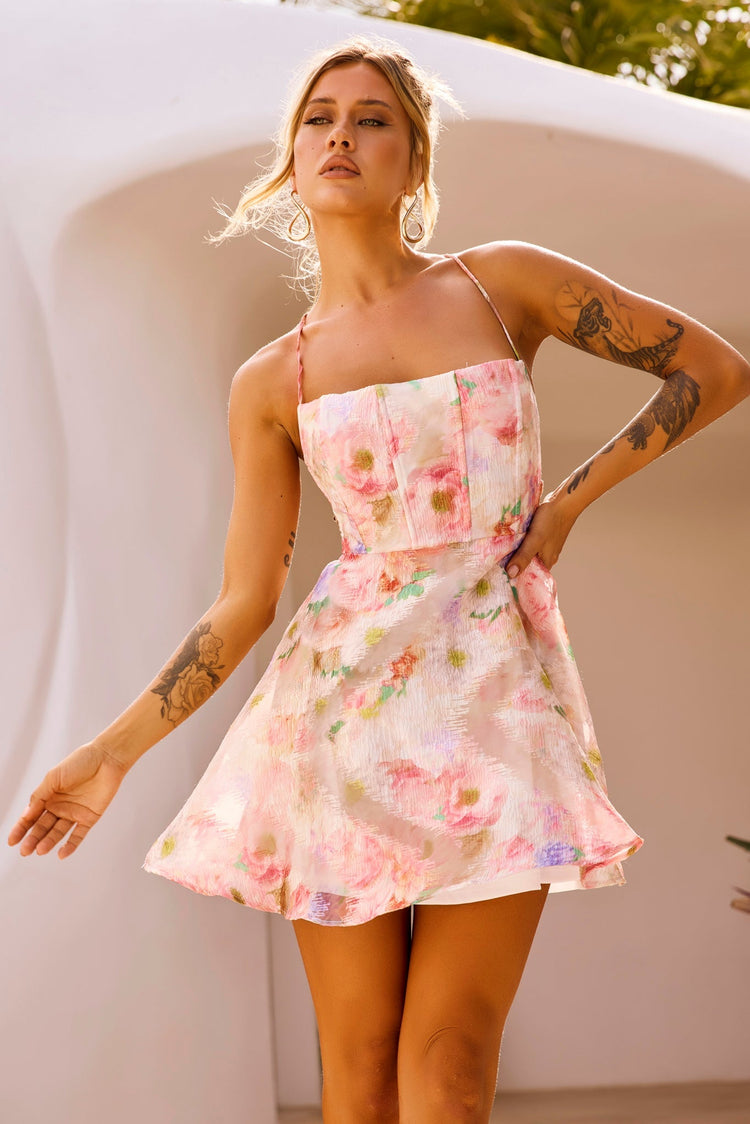 Chic Feeling Mini Dress - Multi DRESSES Sage and Paije