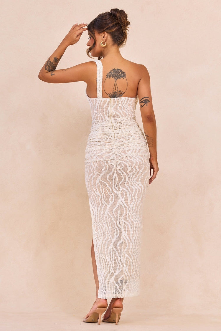 Spotlight Lace Maxi Dress - Ivory