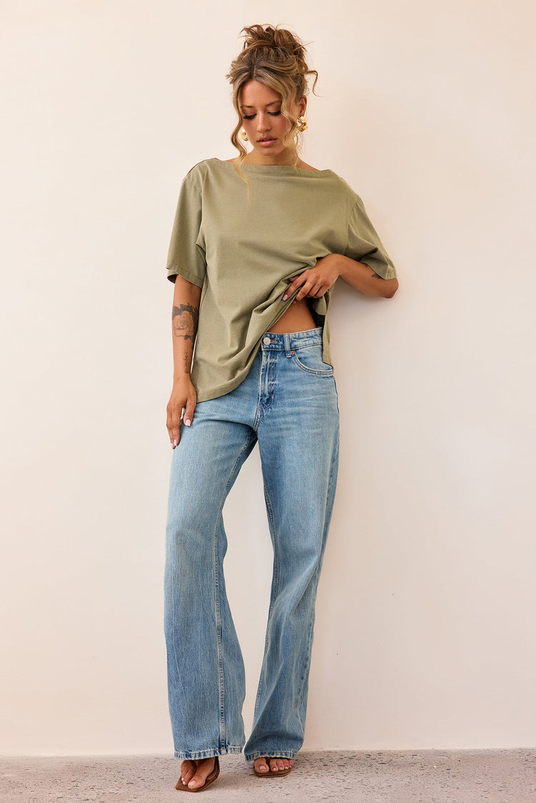 In Your Heart Tee - Olive