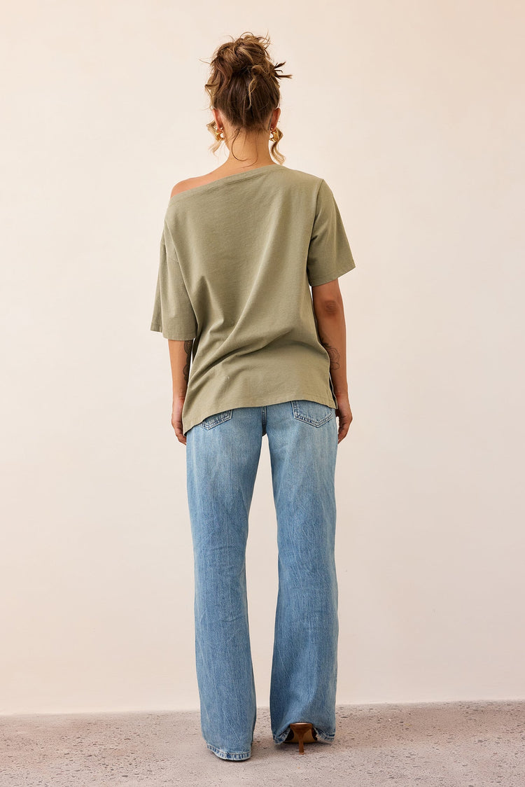 In Your Heart Tee - Olive