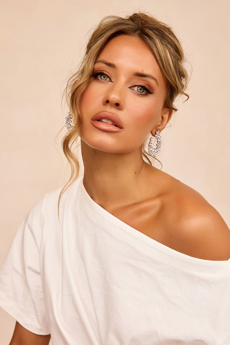 Opaline Reverie Earrings - Clear