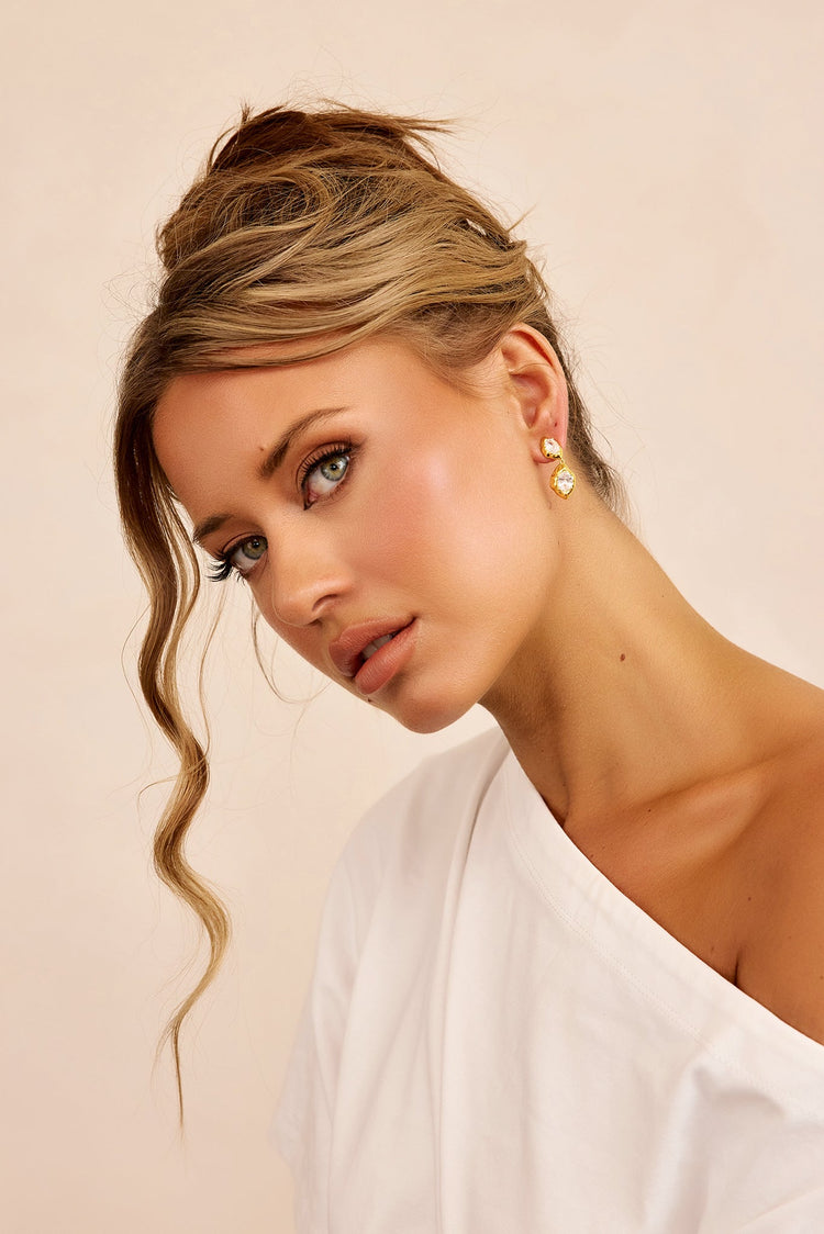 Opulent Light Earrings - Gold
