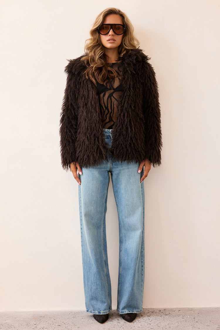 Wild Reverie Jacket - Brown-OUTERWEARS