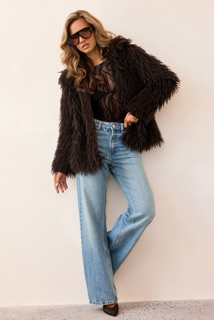 Wild Reverie Jacket - Brown-OUTERWEARS
