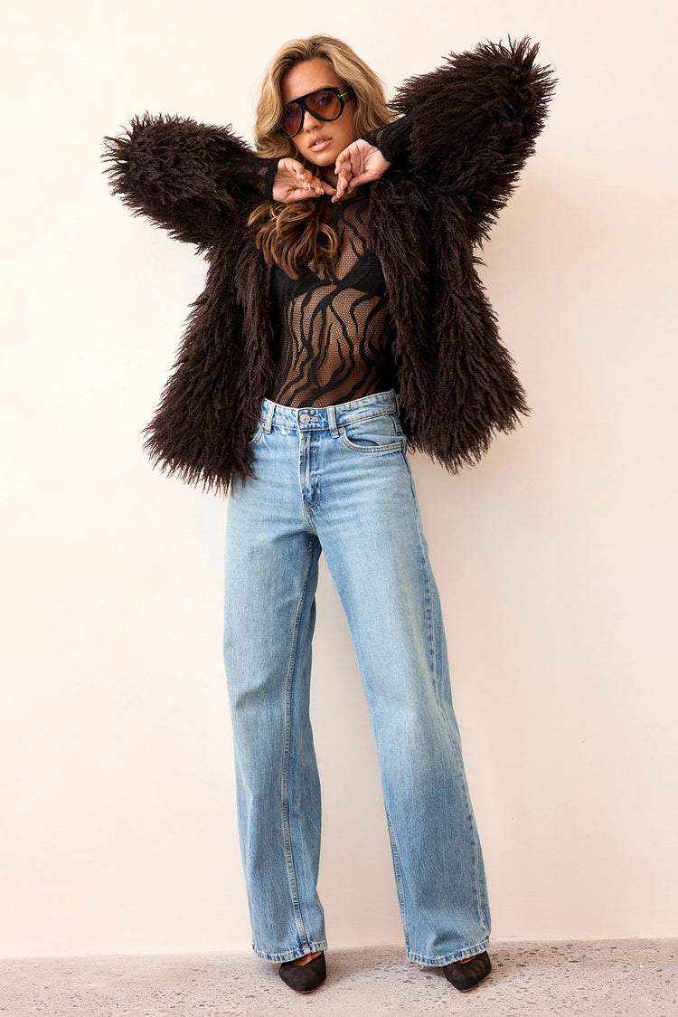Wild Reverie Jacket - Brown-OUTERWEARS