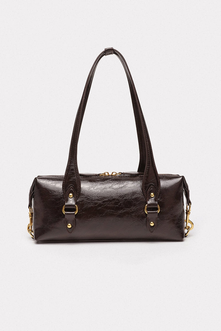 Marlowe Carryall Vegan Leather Bag - Chocolate