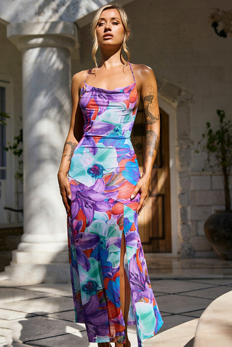 Bensley Maxi Dress - Purple for women