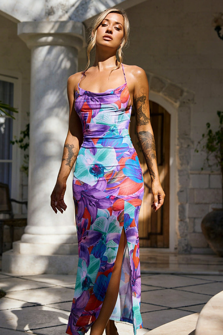 Bensley Maxi Dress - Purple for women