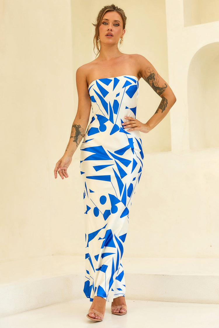 Dawn Maxi Dress - Blue for women