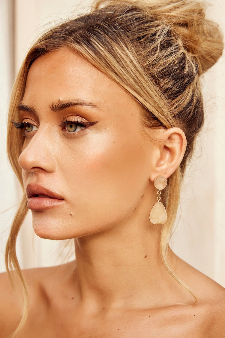 Free Addition Earrings - Beige for women