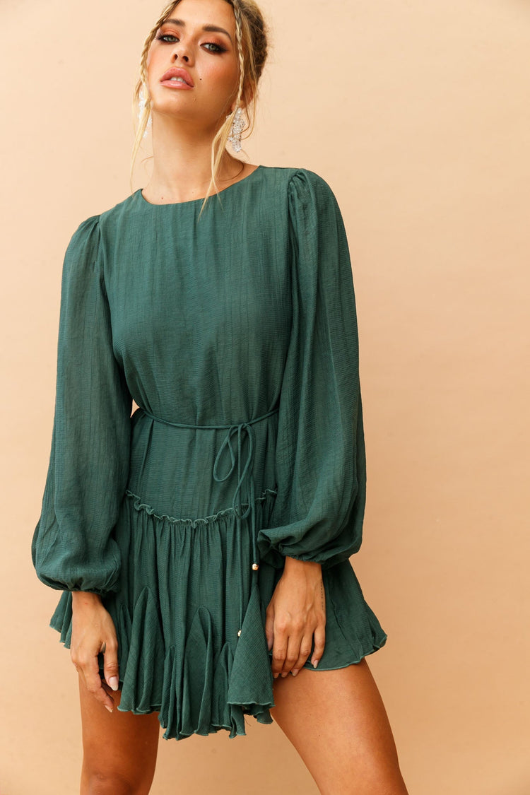 In The Bare Dress - Green for women
