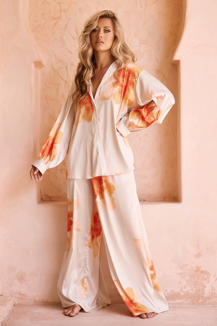 Love Based Shirt - Orange for women