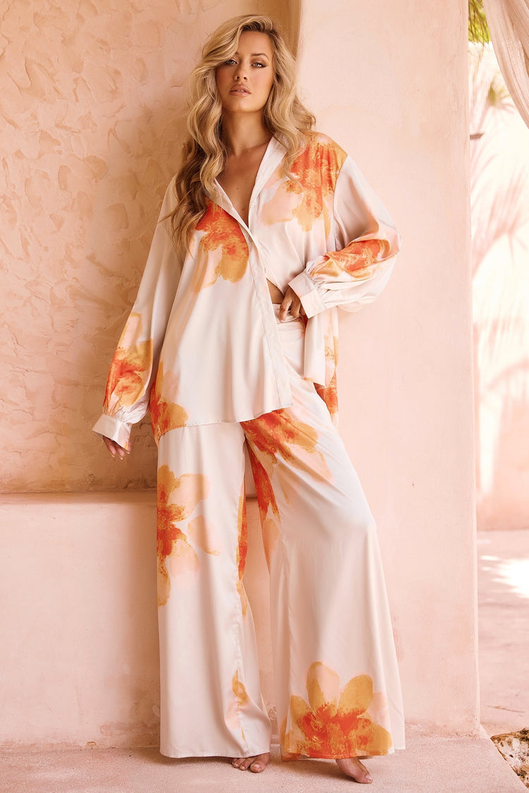 Love Based Shirt - Orange for women