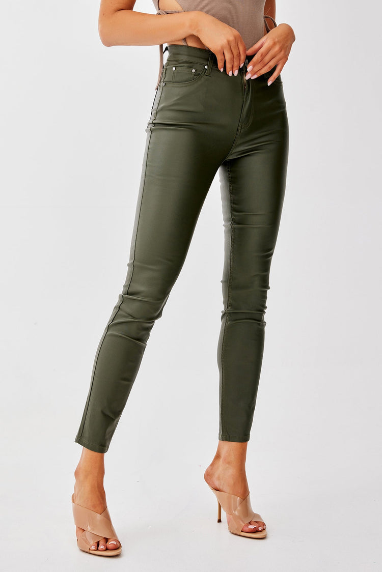 Striker Jeans - Forest Green for women