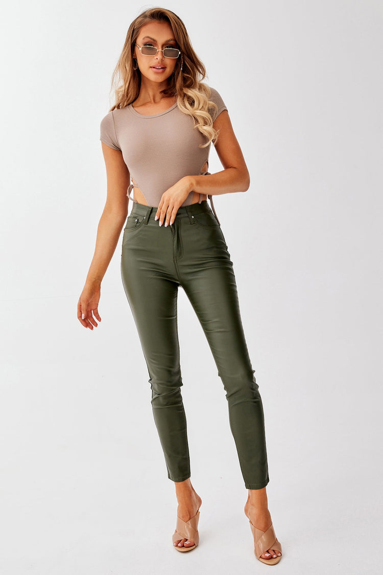Striker Jeans - Forest Green for women