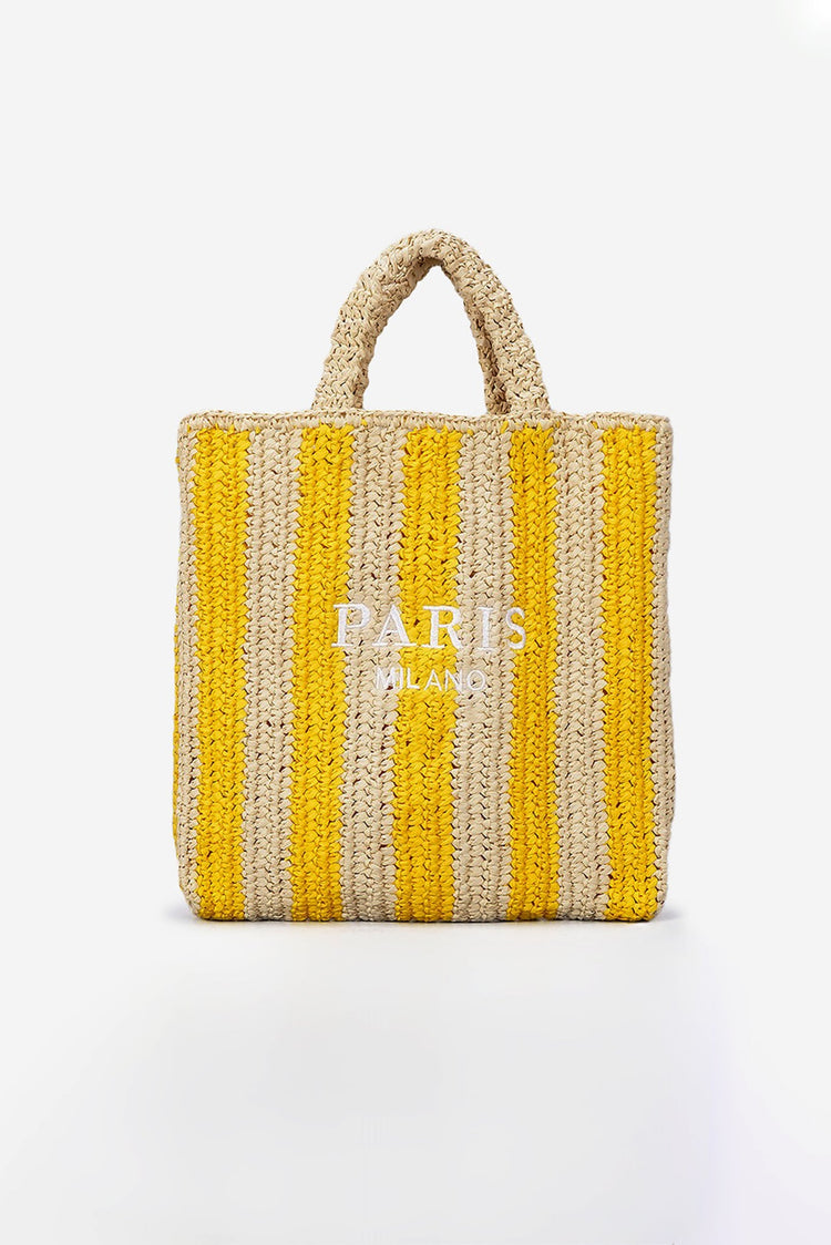Sunlit Voyage Tote Bag - Lemon for women