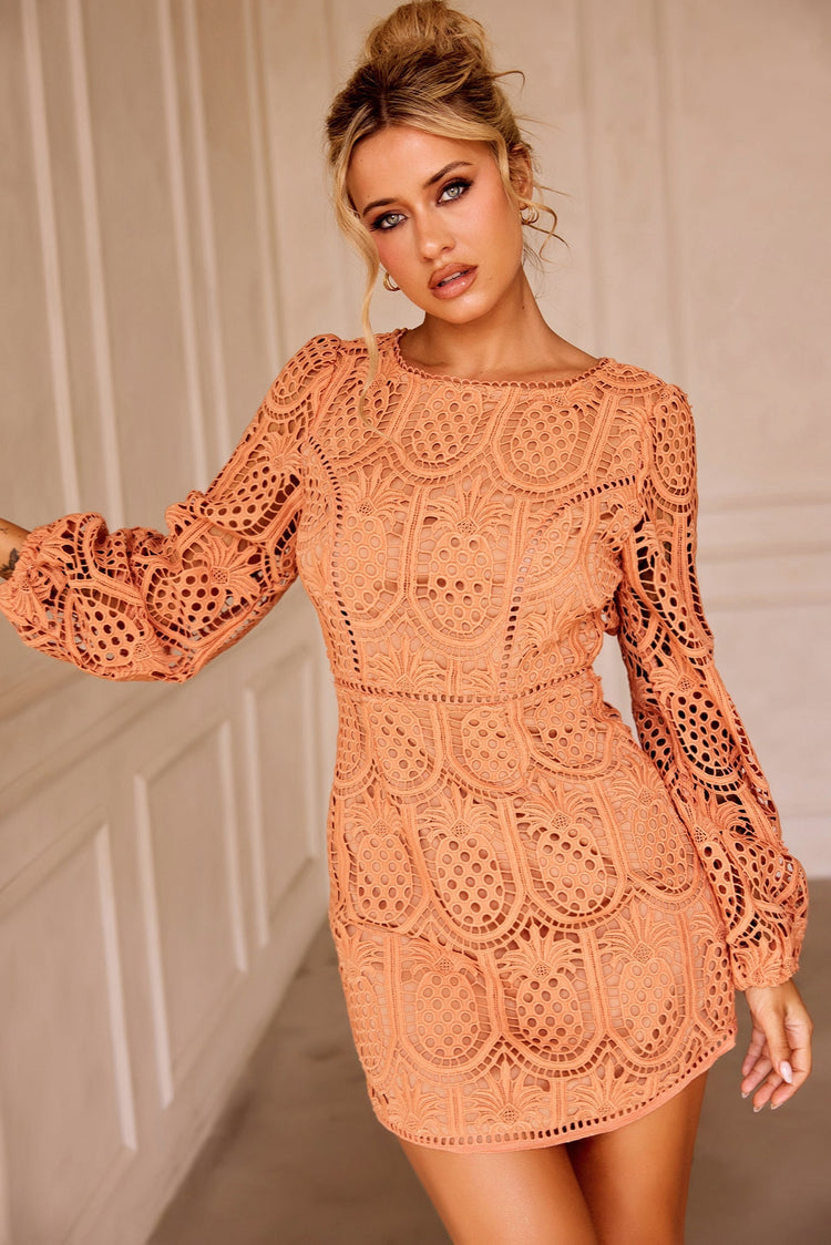 Take Me To The Tropics Dress - Rose for women